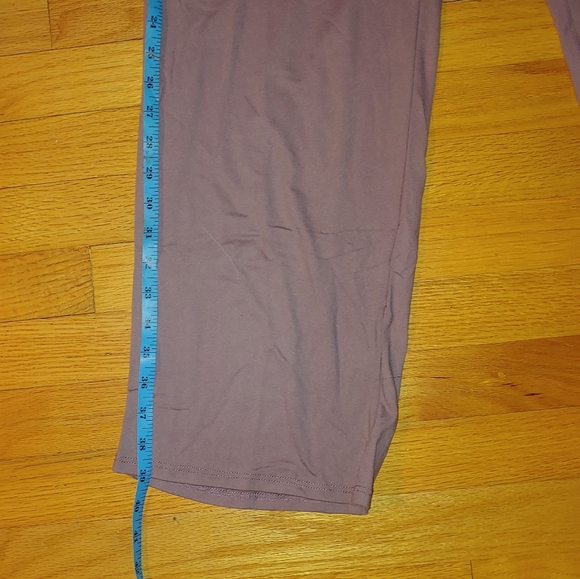 Fig Lavender Buttery Soft Pajamas Pants Drawstring Waist Lounge Wide Leg 2XL - Picture 5 of 11